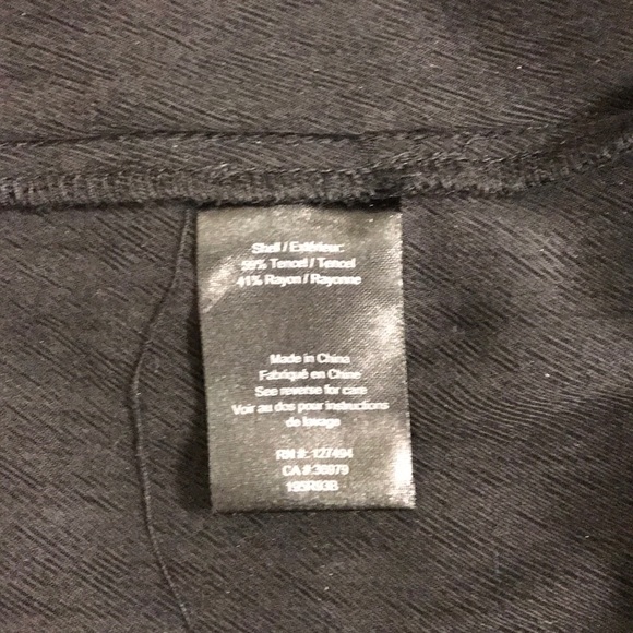 Heartloom cropped wide leg black pants. XS - Picture 9 of 10